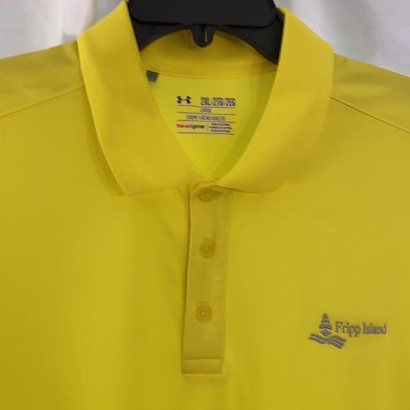 Under Armour Other - Under Armour XXL Heat Gear Loose Fit NEON POLO Discounted Shipping